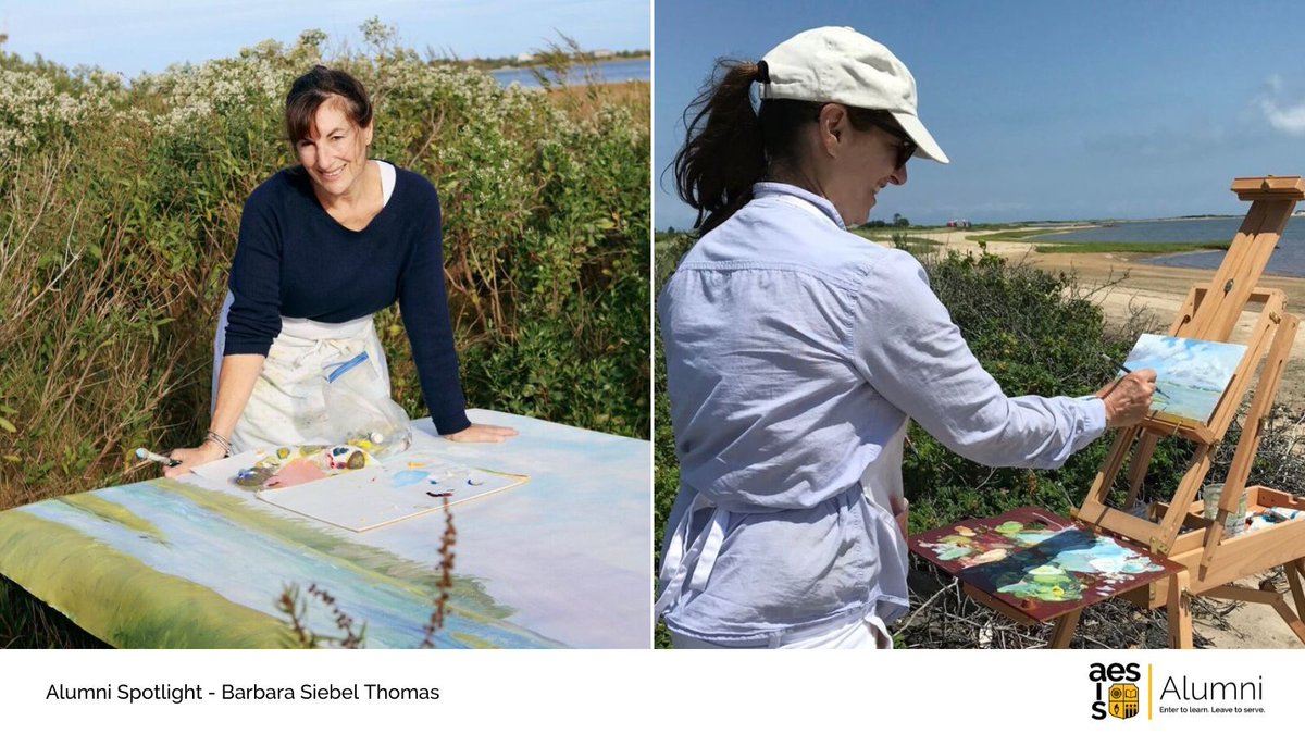 AESDelhi's tweet image. Barbara attended AIS from 1964-1968 (grades 6-9) and her time here had a lasting impact. She discovered her love for art at a young age in India. Art became her passion, leading to a successful career and beautiful artwork.

Read more at: buff.ly/485eqGW

#AESAlumni #AIS