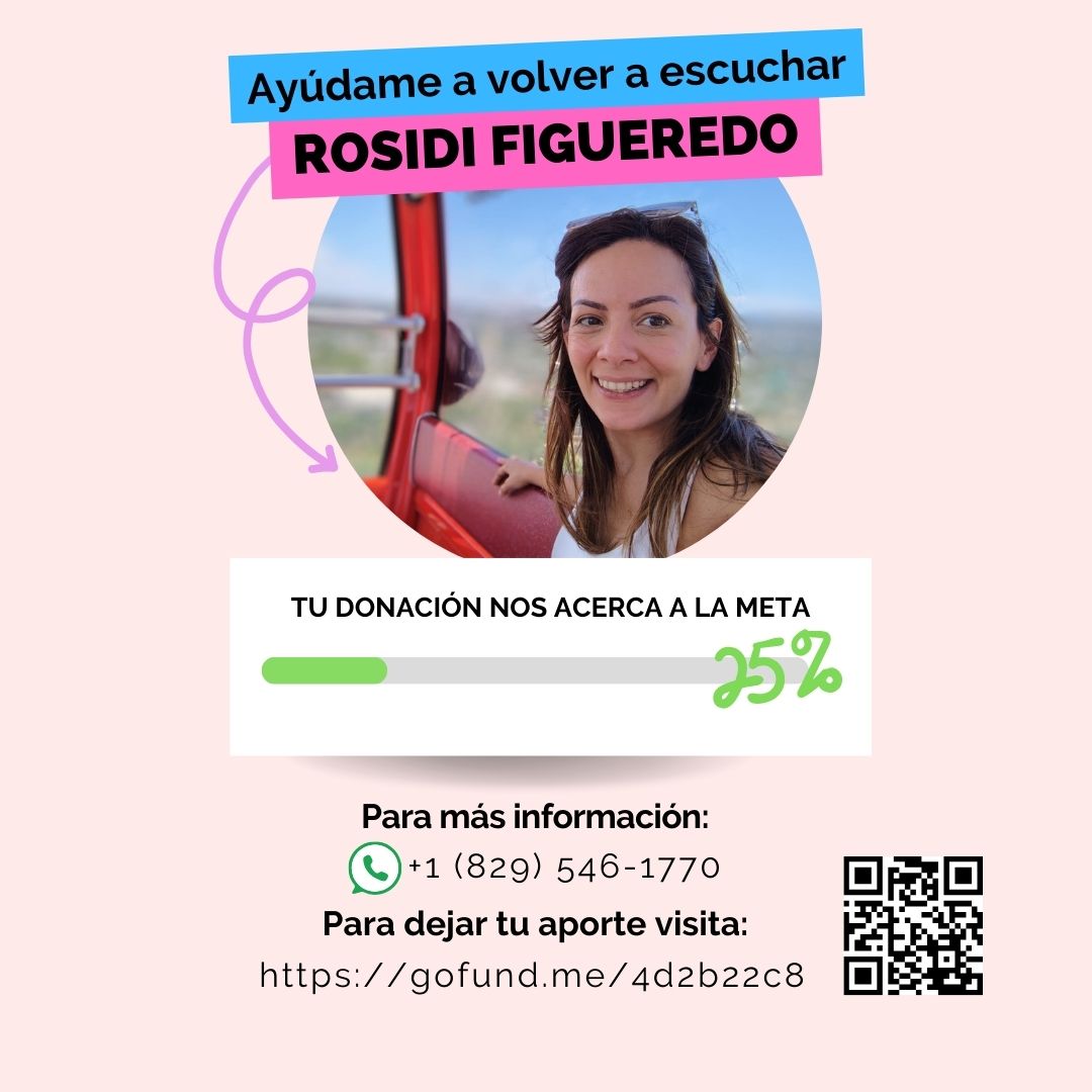 Gracias a ustedes he recaudado el 25% del costo de mi operación. Seguimos 💕🙏
💗😊 gofund.me/84fcfada 🙏