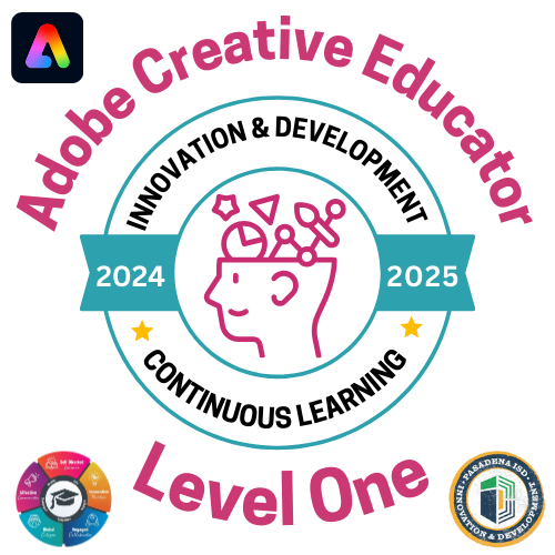 JKrollie's tweet photo. I got 2 badges... that's all! @PISD_Innovation #ParksParrots https://t.co/5U7wrf6oLu