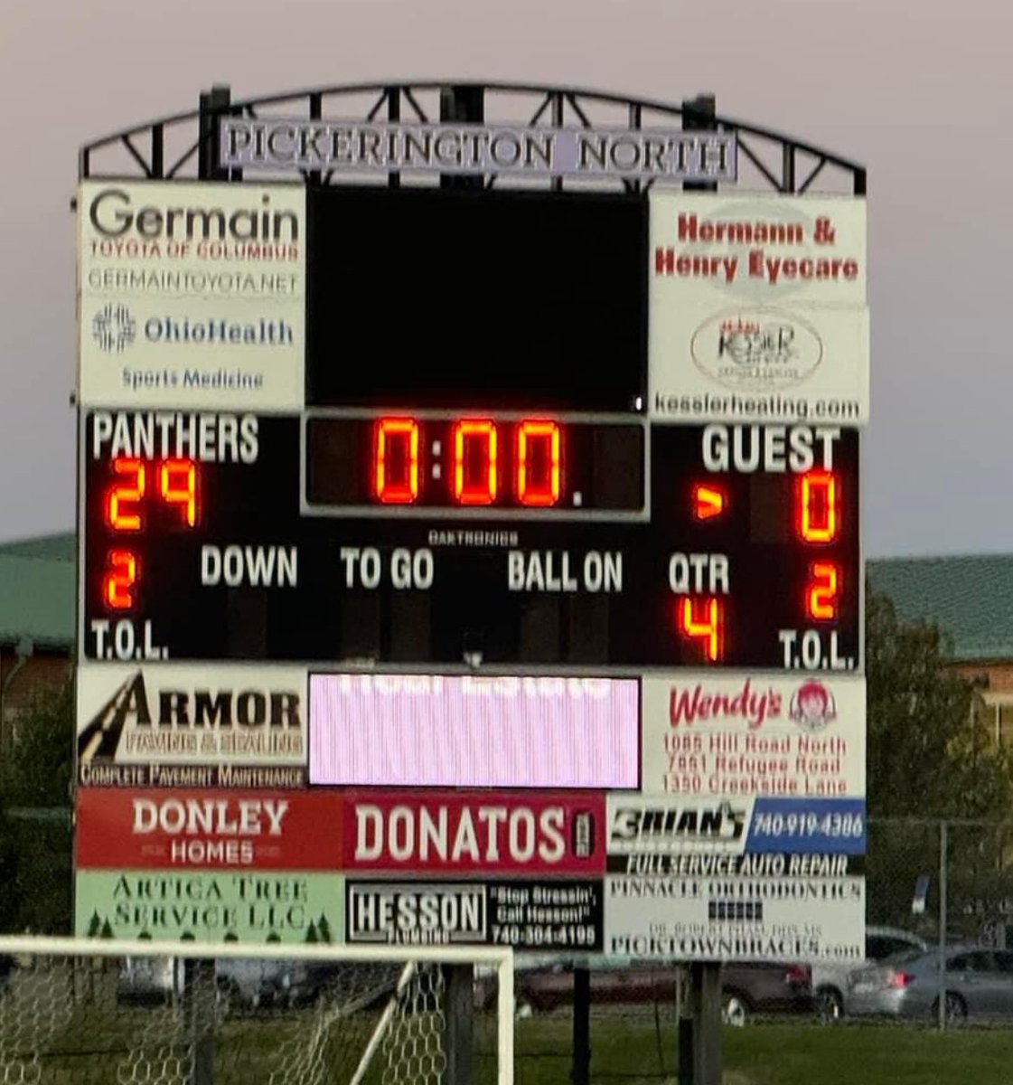 8th Grade Panthers beat Gahanna 29-0!
They finish the season 6-2. 
Congratulations on a great season. 
#WeArePN