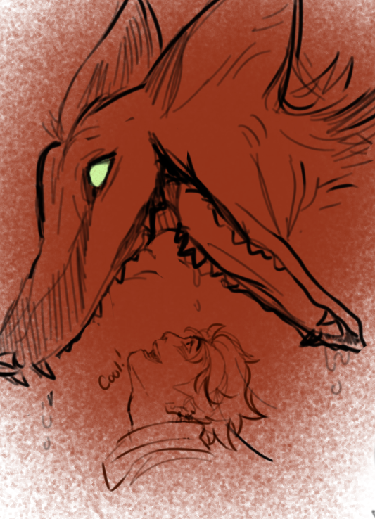 Teddiepress's tweet photo. posting motw doodles for spooky season (featuring @chexmakes oc  Hunter :3} https://t.co/LCmjA0YM2m