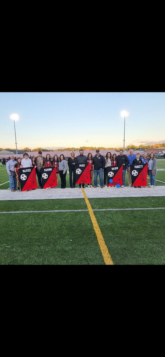 Girls Soccer win 2-0 Over Harding  on Senior Night