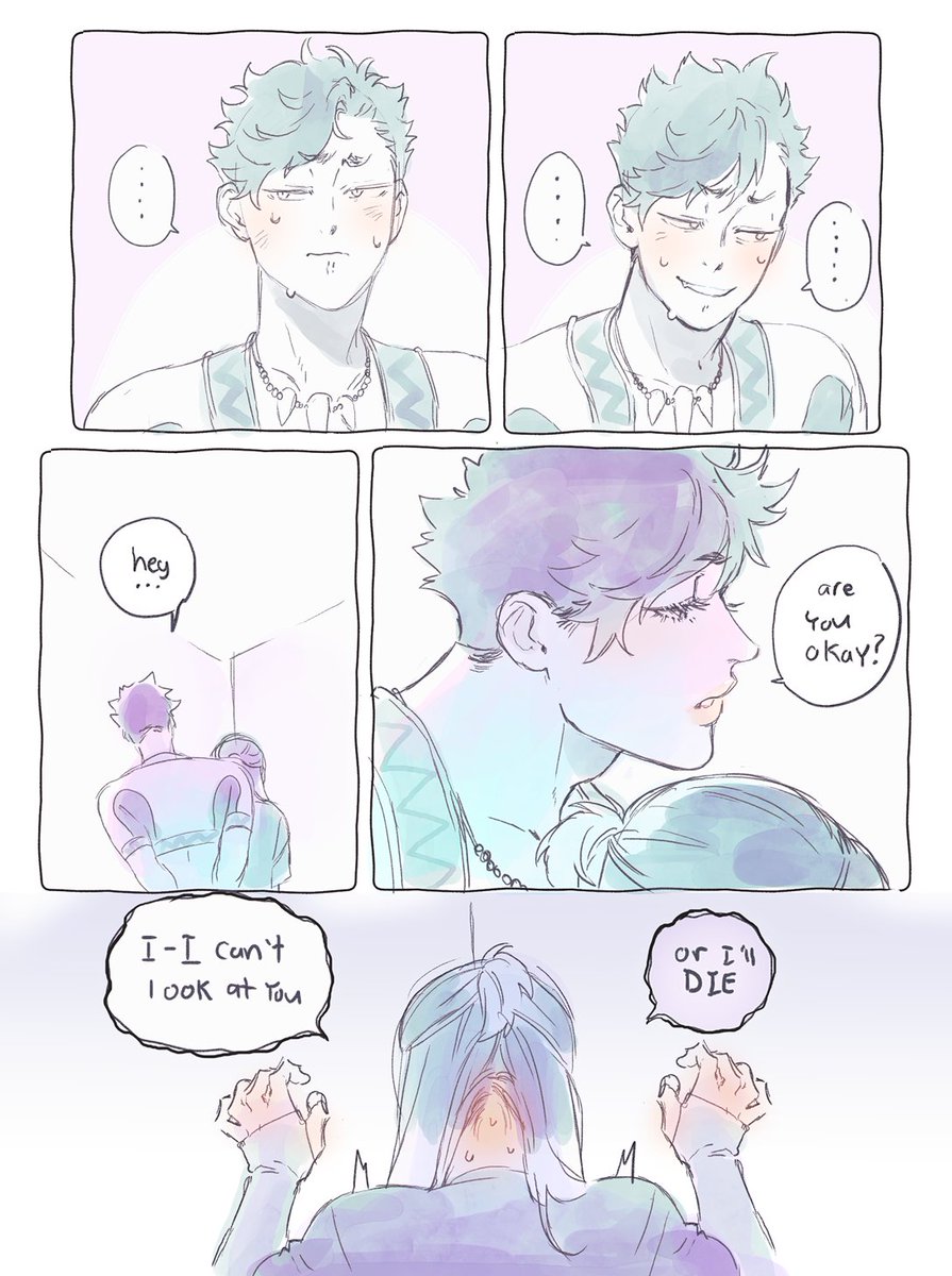 PART 11 of an AU where Kenma is a fan of gravure model kuroo 