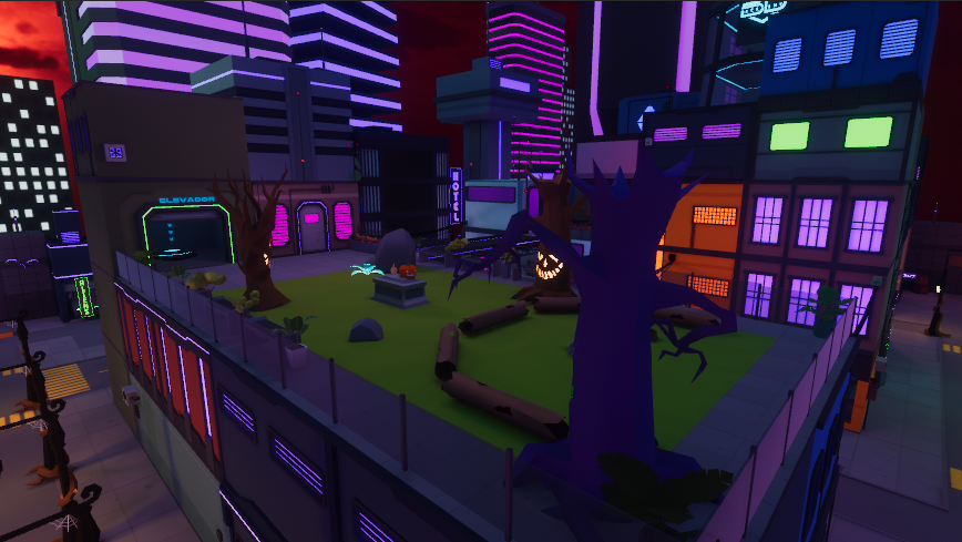 TeamLatamVR's tweet photo. Actualización-Halloween #1
+Decoración temática
+Portales a varios mapas afiliados: "sala de la vanguardia"
+Funcionalidad al menu de teletransporte del spawn
-Adiós temporalmente a la comisaria (regresara pronto)

Cambio el spawnpoint (sujeto a cambios) https://t.co/OqqNyAWOUl