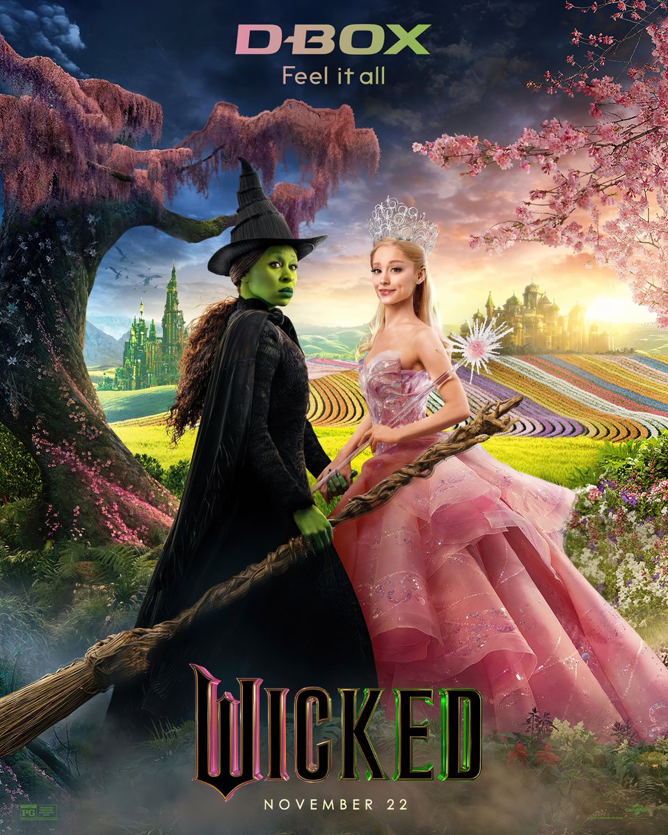 theKomixBro's tweet image. Wicked - D-BOX (4K UHD) HIGH-RES TEXTLESS POSTER with Ariana Grande &amp;amp; Cynthia Erivo as Glinda &amp;amp; Elphaba!

💥CUSTOM KEY ART
💥4K | 3110  ×  3888
💥Textless By Me: @theKomixBro

#4K #Dbox #Ariana #Wicked #movies #musical #ARIANATORS #WickedWednesday #ArianaGrande #CynthiaErivo…