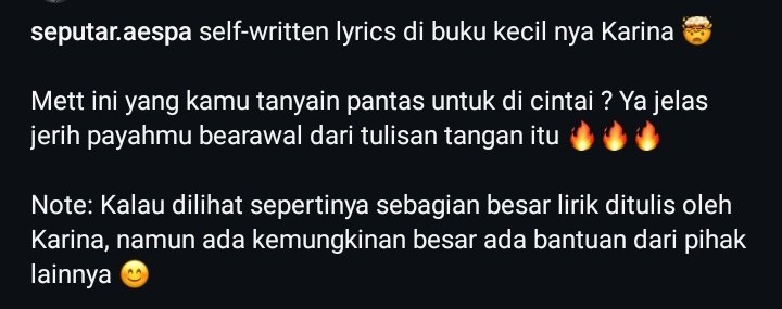 bluuist's tweet photo. discredit aja terus karina anjir, capek banget padahal admin fandom aespa sendiri. source about music padahal di replynya udh dikasih bukti tp gak diliat @Seputar_aespa https://t.co/rskAfzN3yw