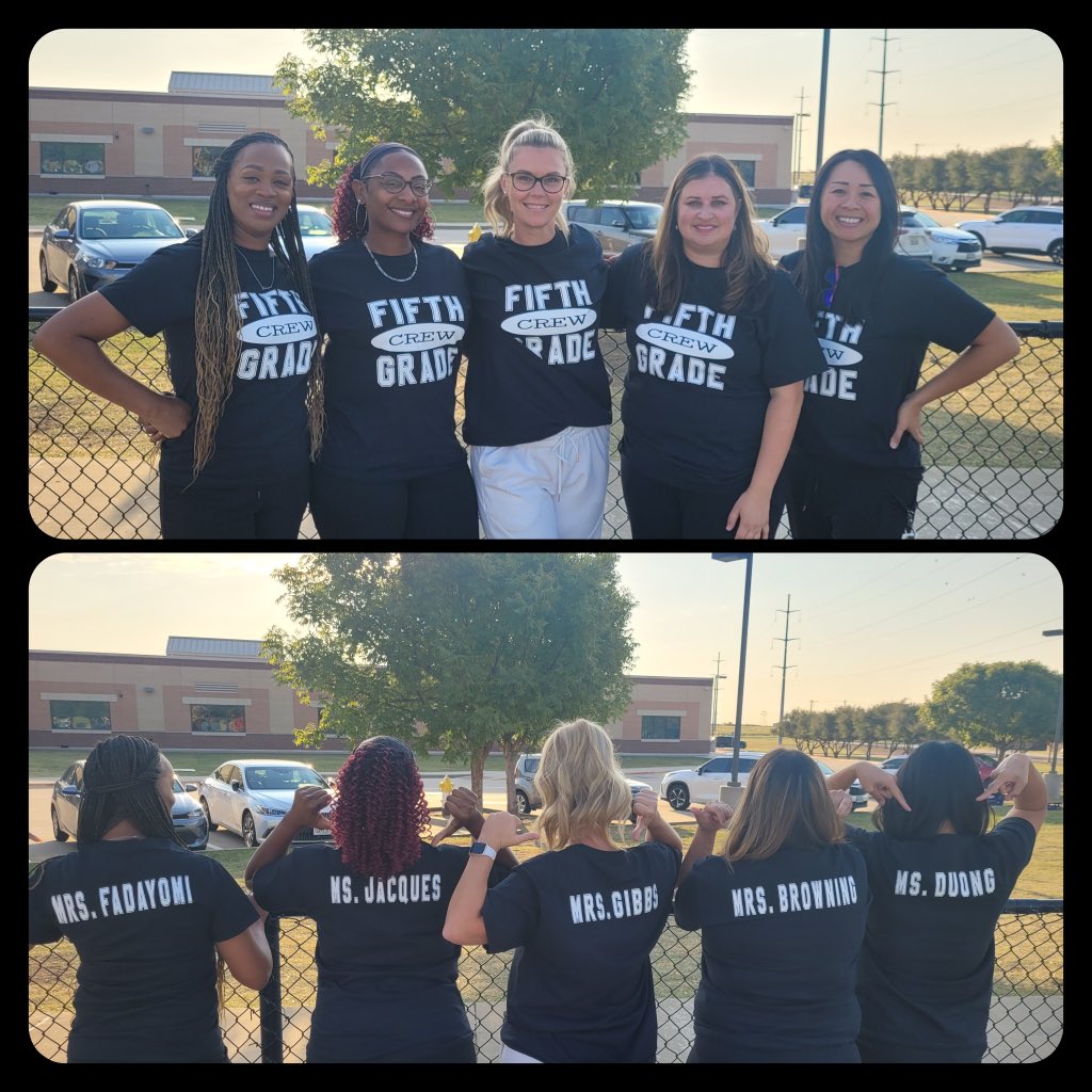 gibbschfrisco's tweet photo. Lucky to work with these amazing educators, mommas, and women! #5thgradecrew #5thgrade @PhillipsElem @RonaLBrowning @phillipsduong @FadayomiQ https://t.co/nD01JibAST