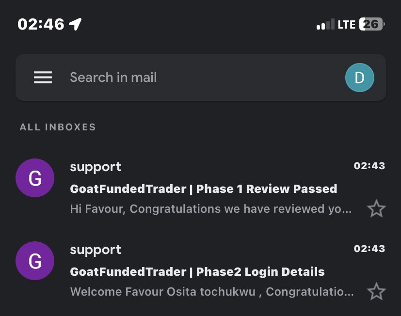 Using just this model 

Started trading the account this Tuesday 

Account pass on Thursday by 2:43am Asian session 

Gm from Japan