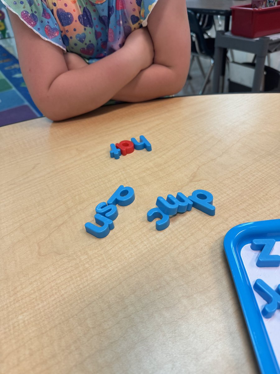 Week 9 of Kinder and a couple of my small groups are already playing Switch It and building multiple CVC words. Thrilled to be back in my happy place with my little learners! #iteachk #theneisdway #longscreek