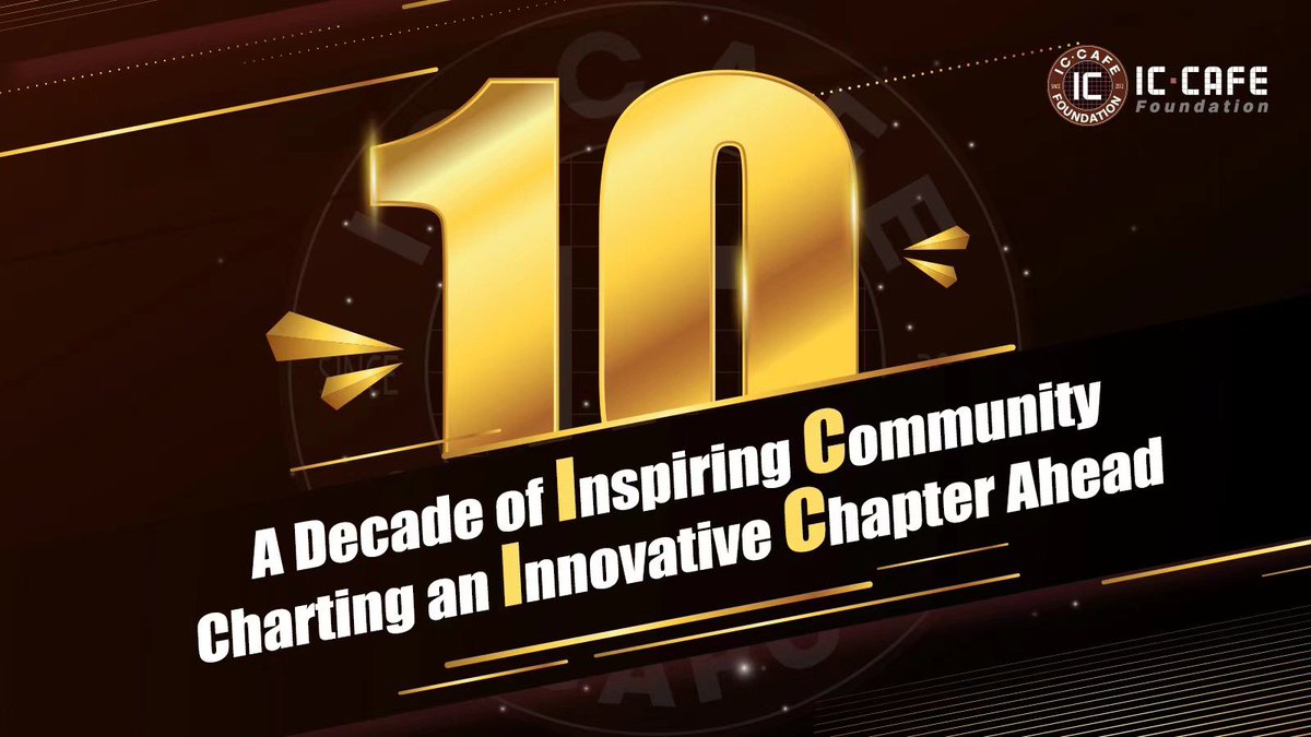 iccafe_vc's tweet photo. A Decade of Inspiring Community, Charting an Innovative Chapter Ahead! https://t.co/2Ju3oZoFsM