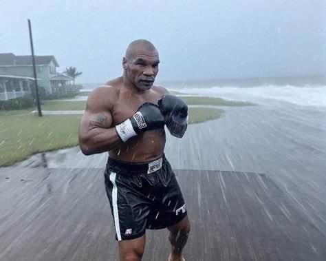 parachutesBTC's tweet image. .@MikeTyson has vowed to fight Hurricane Milton starting at 1145pm ET tonight, live on Twitch