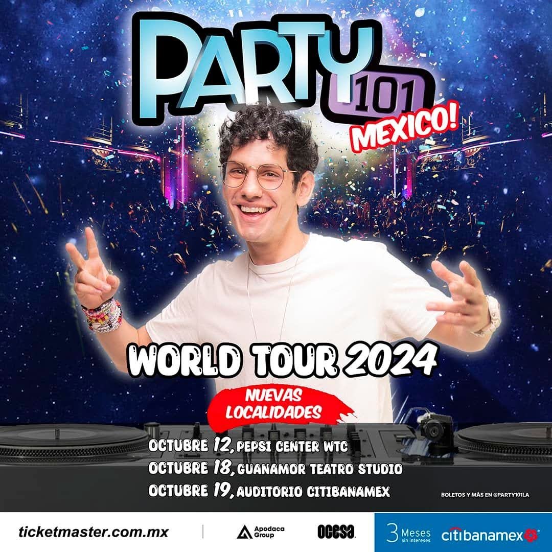 ContextoAleato's tweet photo. Este viernes tenemos una cita con #mattbennett en su #party101 en el Pepsi Center, ya tienes tus boletos? https://t.co/W8r3LjXVHa