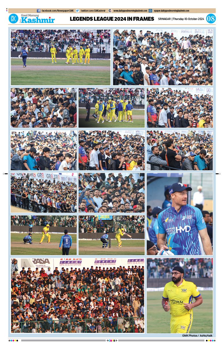 GMKashmir's tweet photo. In frames | International Cricket returns to Kashmir after 40 long years

GMK Photos: @Ashiq__Naik https://t.co/HaNtmqUriX