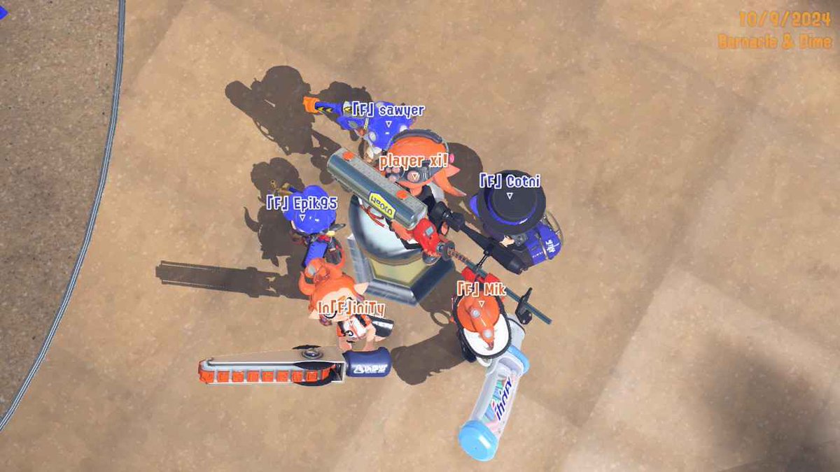 Fearless_SPL's tweet photo. Fearless went to Hammerhead this SoS!
@NoMicMike carried by DCs
@ty_is_infinite “Li’l Devil horns power!!!”
@sawyer_spl “this game stinks I hope my teammates go bald”
@wrldofxi Seed #45 btw 
Epik: “no comment”
Cotni: “I threw wavebreaker” https://t.co/KFh6oVDzzG