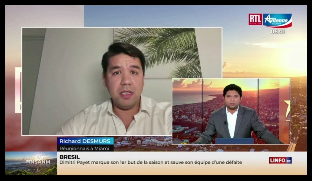 L'ouragan Milton a touché terre en Floride.
Témoignage d'un Réunionnais sur place au Nord de Miami en direct dans Le 6/8 Ansanm sur <a href="/antennereunion/">Antenne Réunion</a> et <a href="/RtlReunion/">RTL Réunion</a>.