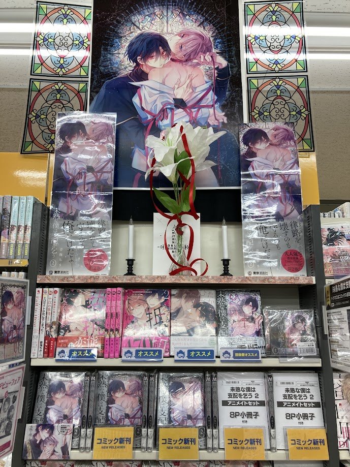 書籍入荷情報①】 \担当オススメ/ #音海ちさ 先生 『未熟な僕は支配を