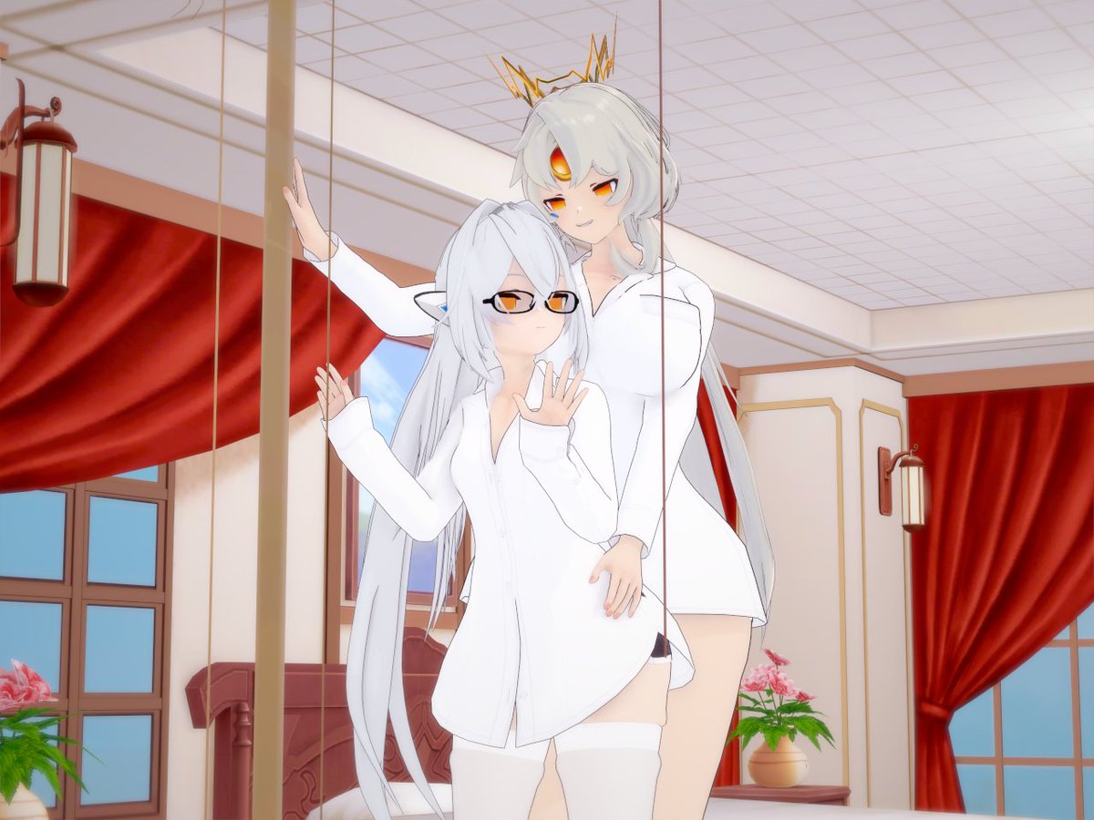 Ki_Corner's tweet photo. Day 2 learning Koikatsu
Sariel is about to know why Antithese is perfection herself.
Today i learn to be organized with standard animations and FK/IK Rigging.
Step by step learning.
#KoikatsuParty #Koikatsu #Eve #Elsword #CodeSariel #CodeAntithese #엘소드 https://t.co/M3LMgwjQLX