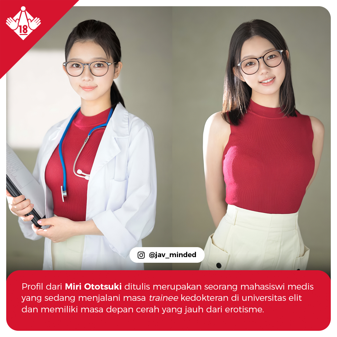 javminded's tweet photo. Meski berstatus calon dokter dari universitas elit, Miri Ototsuki tetap ingin menyalurkan bakat terpendamnya dengan menjadi aktris JAV melalui perilisan film debutnya dari studio Moodyz di tanggal 5 November 2024.

#MiriOtotsuki #音月みり #AVDebut #MoodyzAV https://t.co/L3mcsLs1G6