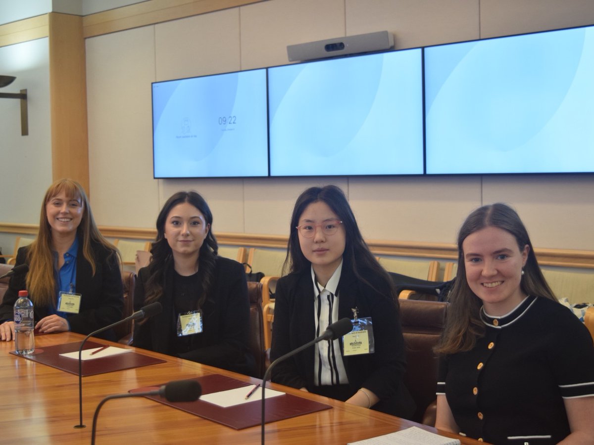 Young people's voices must be platformed on issues affecting them, and that's why we're pleased Orygen youth leaders have been in Canberra this week to share their insights on social media and youth mental health.