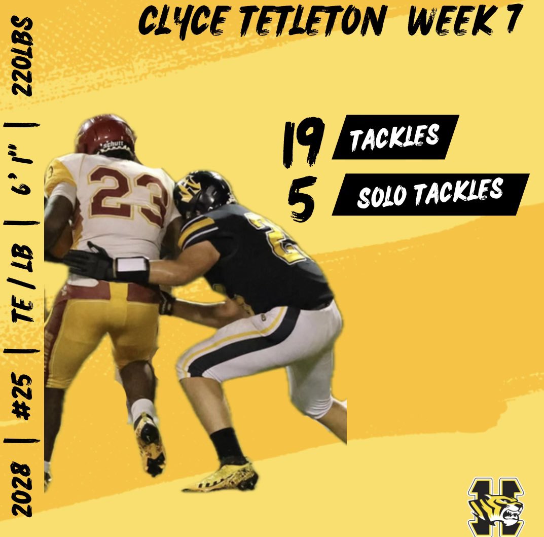 The Rookie seemed to be in on EVERY tackle!!