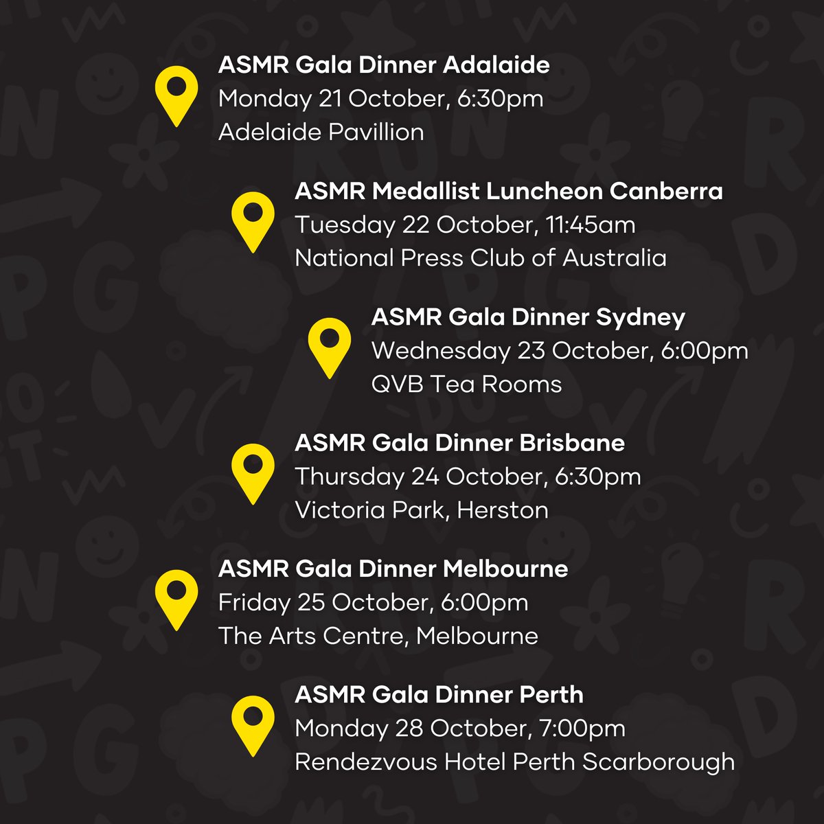 RUNDIPG's tweet image. ASMR Medical Research Week 2024 kicks off next week! 📣 RUN DIPG founder & 2024 ASMR Medallist, Prof. @MattDun17, will share hope, progress in DIPG research, and emerging treatments for paediatric brain cancer.🎗️
Join us and purchase tickets here 👉 asmr.org.au
