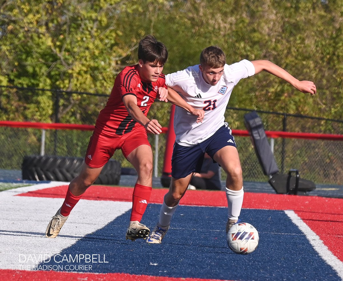CampbellSports's tweet photo. Madison beat Switzerland County 2-1 (6-5 in shootout) in the 2A Boys Soccer Sectional Semifinals on Wednesday.

The Cubs (13-3-1) will play either Lawrenceburg or South Dearborn in the championship on Saturday. (Madison Courier Photos) https://t.co/cwbGfvvHoF