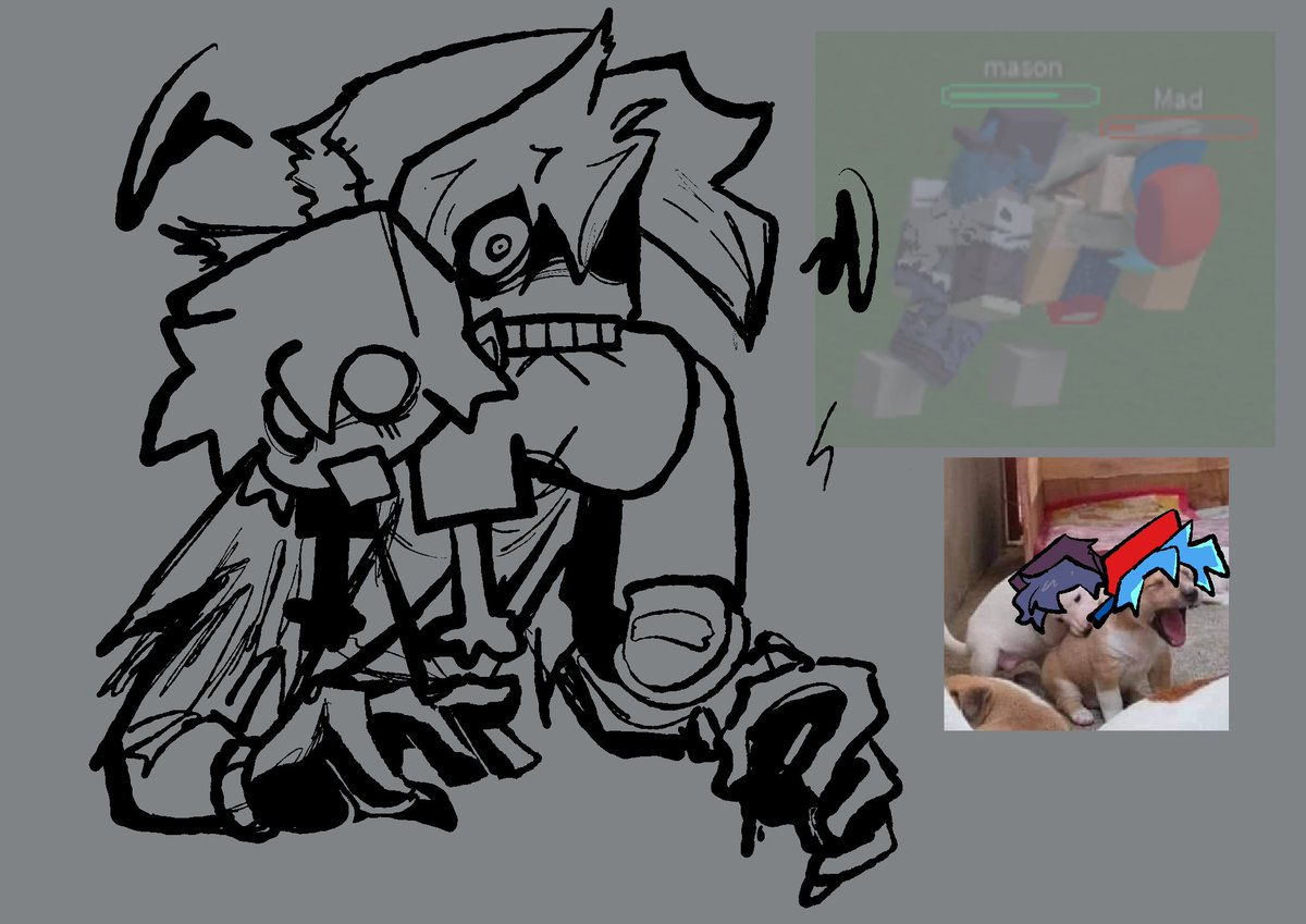 cant stop thinking about that one silly billy and bf screenshot why did he carry gang like that