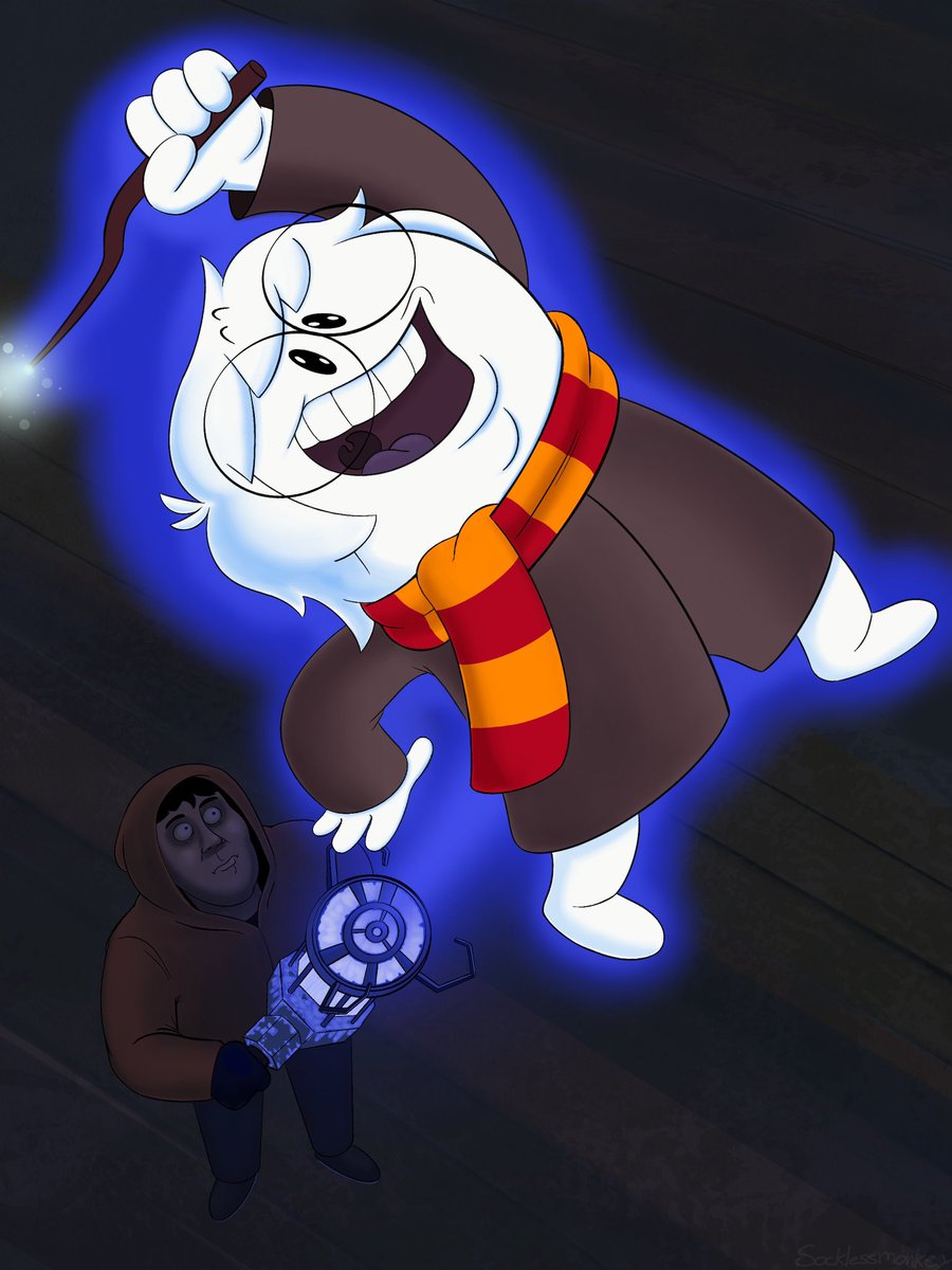 Oneytober day 9: Magic

I wanna sing Harry Potter! Leave us alone!