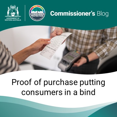 There've been a number of concerning consumer complaints about local businesses denying paper receipts &amp; instead requesting personal information to issue proof of purchase electronically.

Commissioner Trish Blake explains your rights: commerce.wa.gov.au/announcements/…
#perthnews