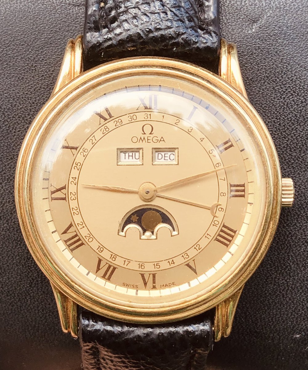Kentle_watch's tweet photo. Limited Edition Omega Tripledate moonphase Ref.156.00, Cal 715, 18K gold, size 35.0mm is available for sale
Original and perfect condition
Price: $4550 (free ship). 
Payment is under Paypal.
Worldwide shipping from HCM city, Viet Nam
Contact WhatsApp (+84)707070722
#OMEGA https://t.co/NbruoqouqB