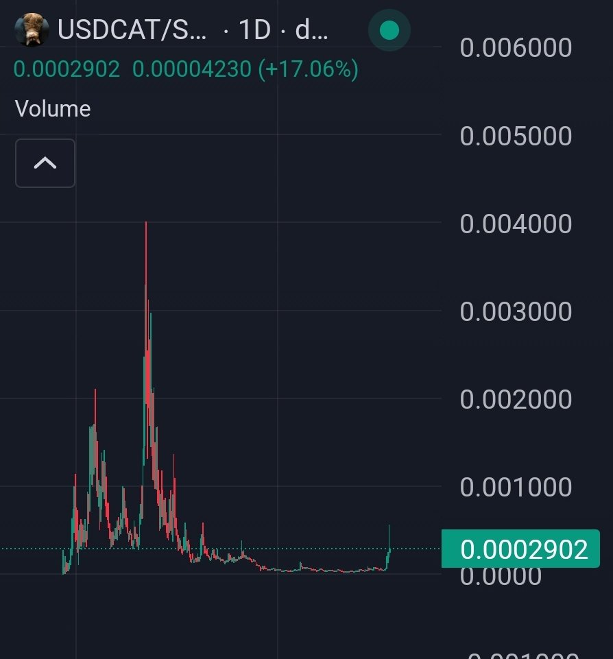 beracap's tweet photo. First CTO ever - A CTO before CTO was even a thing.

Ran to $30M at top.

Crazy community, still alive.

A lot of good Chads supporting even now.

Perfect peg narrative, peg to $1

UpsidedownCat - $Usdcat - Probably the cheapest cat out there that still hasn't run and could do well imo.

F23fFqpRNsmWjuUrFpfM1pvoVvMSpLuN6hY978Y1JXLt

Nfa, dyor.