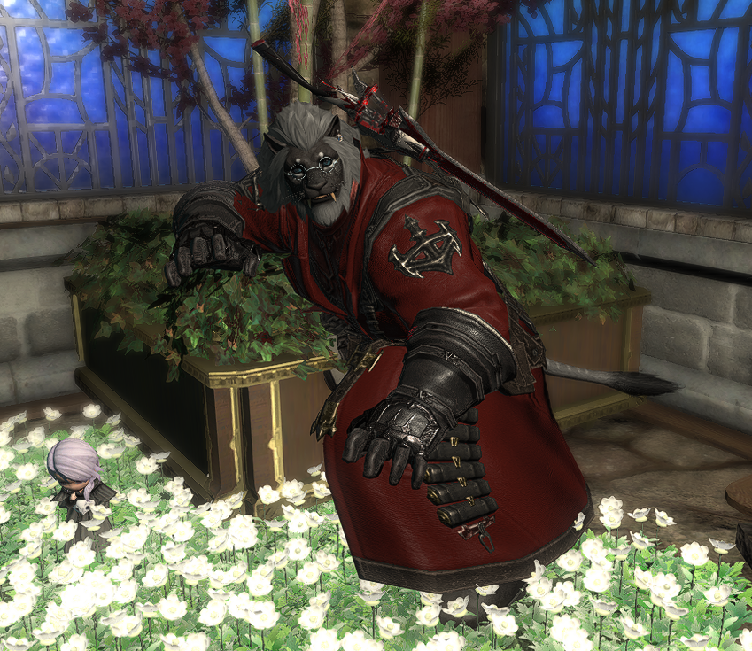 Lutomis "Luto" Amirka (He/Him)
✨Age: 43
✨Race: Hrothgar (Helion)
✨Personality: Loyal, Strong-Willed, Simple-Minded, ✨Friendly
✨Zodiac: Cancer
✨Alignment: Chaotic Good