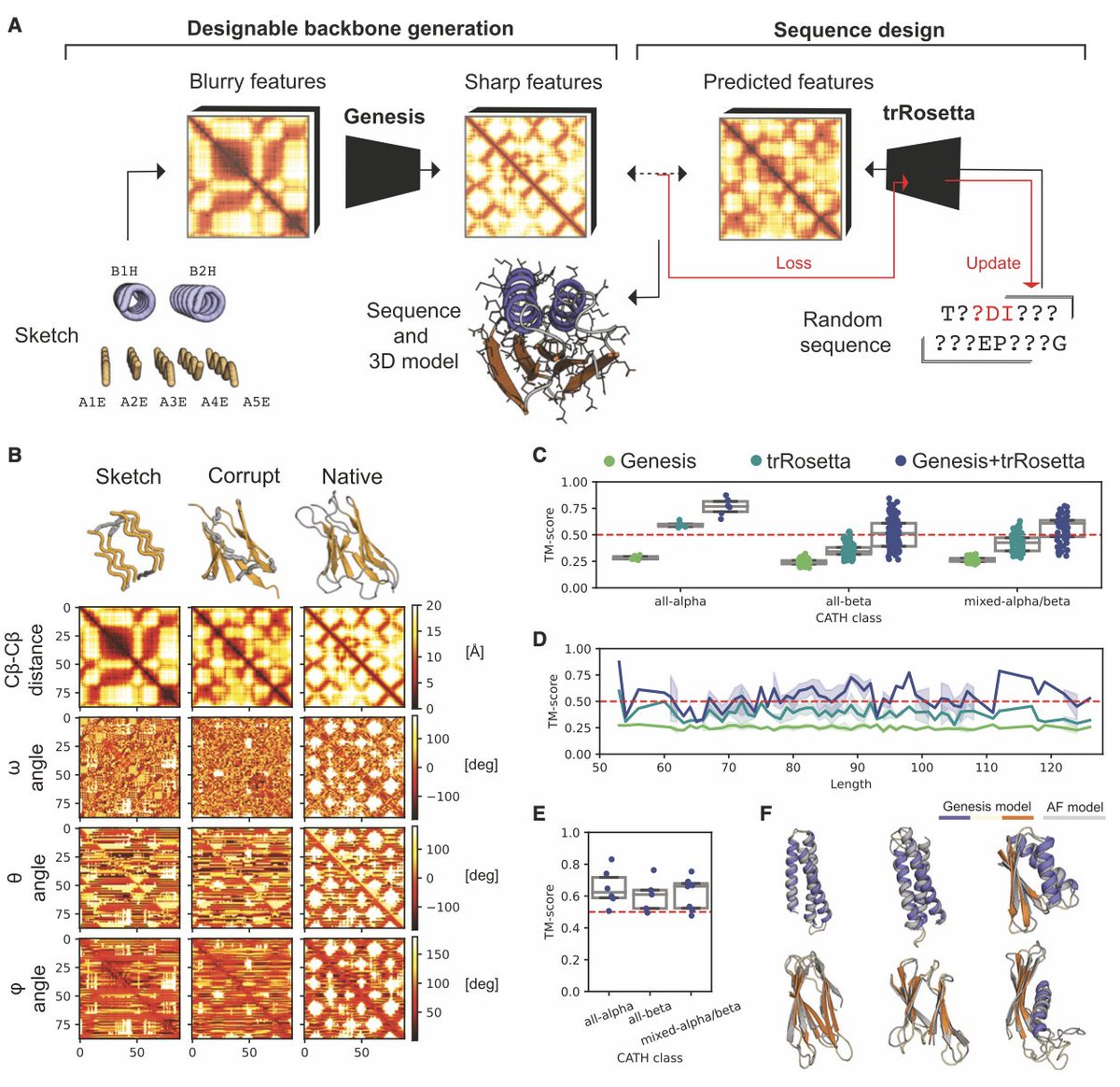Biology+AI Daily (@biologyaidaily) on Twitter photo Exploring “dark-matter” protein folds using deep learning <a href="/CellSystemsCP/">Cell Systems</a>
• Introducing Genesis VAE, a convolutional variational autoencoder that transforms low-resolution protein fold sketches into designable, stable 3D models.
• Genesis VAE enables rapid exploration of Exploring “dark-matter” protein folds using deep learning <a href="/CellSystemsCP/">Cell Systems</a>
• Introducing Genesis VAE, a convolutional variational autoencoder that transforms low-resolution protein fold sketches into designable, stable 3D models.
• Genesis VAE enables rapid exploration of