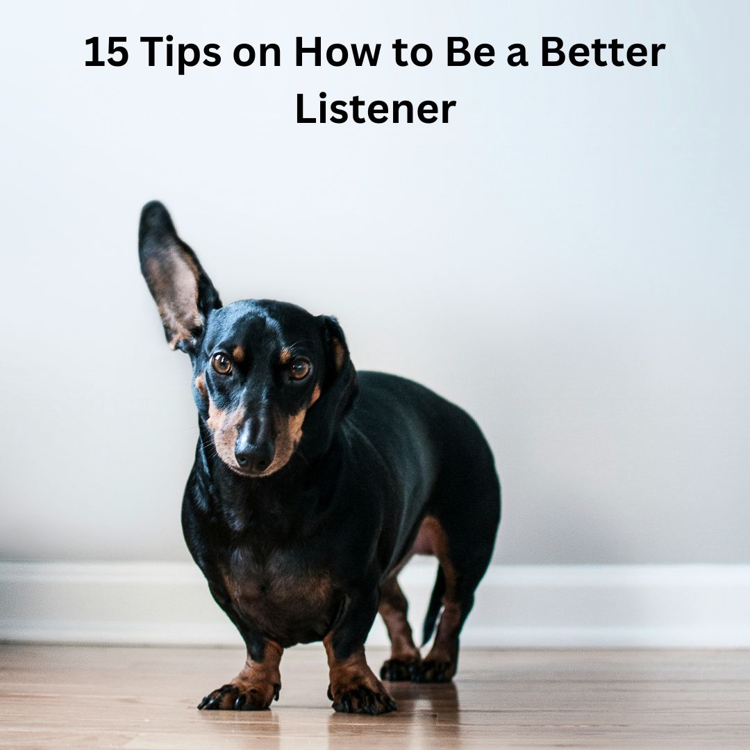 15 Tips on How to Be a Better Listener
bit.ly/482NcAC