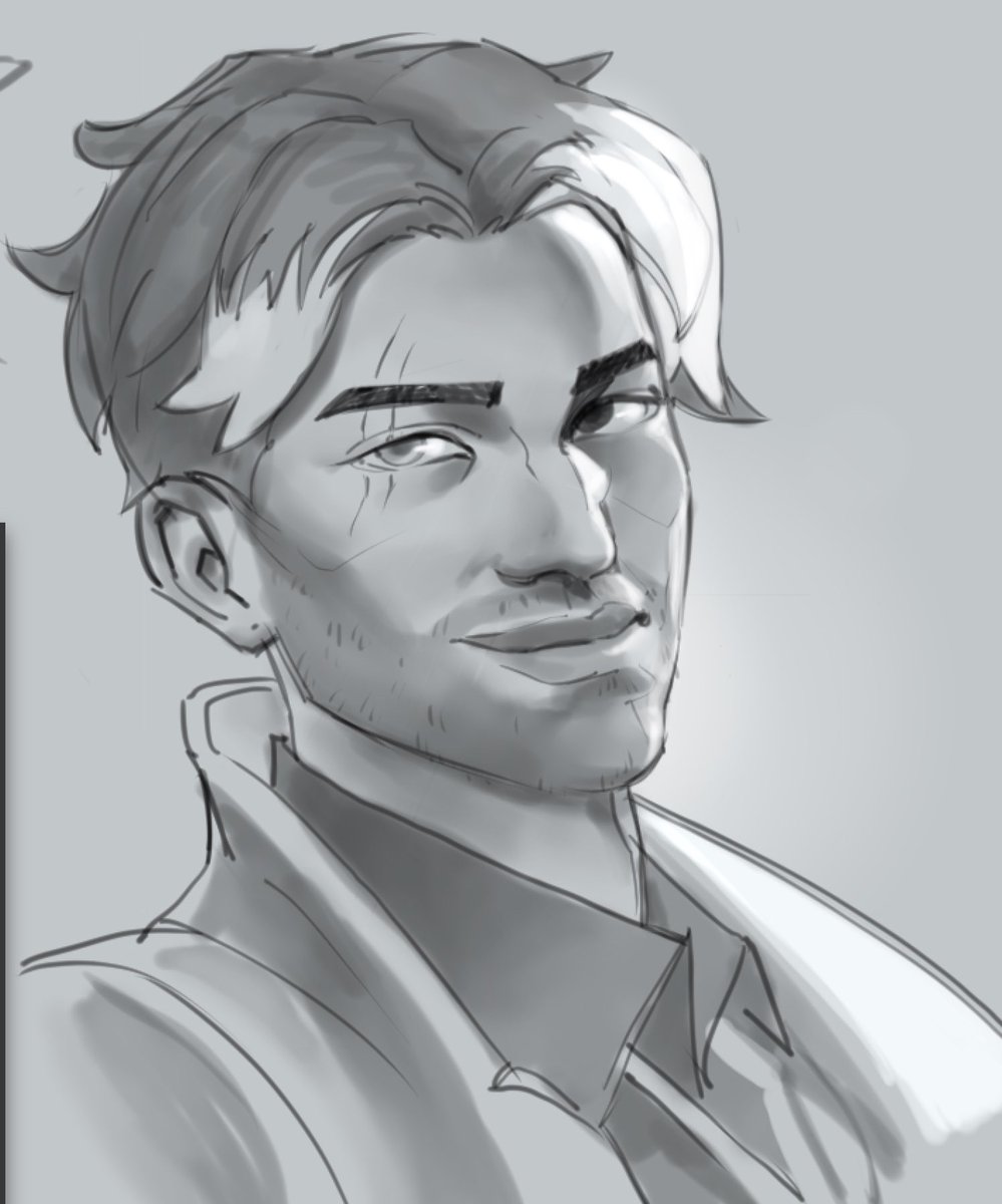 saintllike's tweet photo. some monty practice that i liked and then didn't like and now like again 💙 #montague #fortniteart https://t.co/JHaQKzfyAP