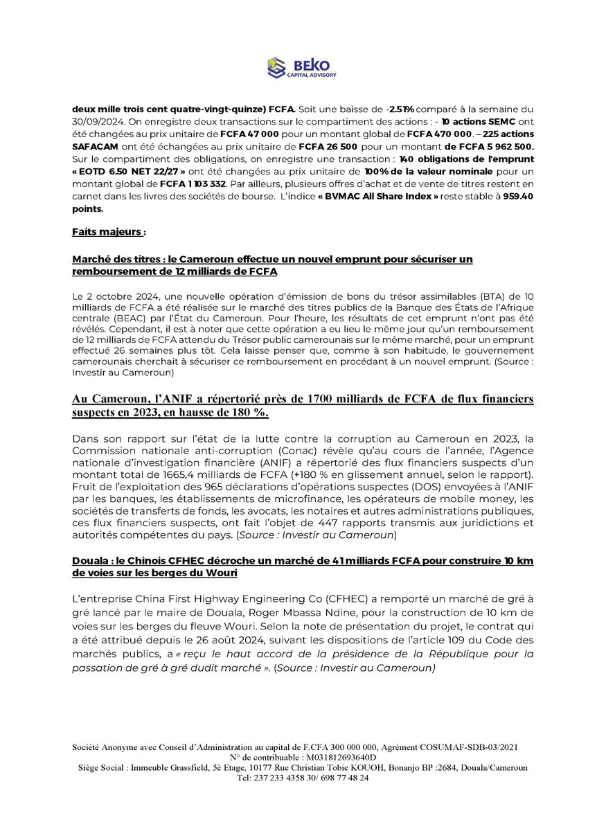 Beko Capital Advisory tweet media