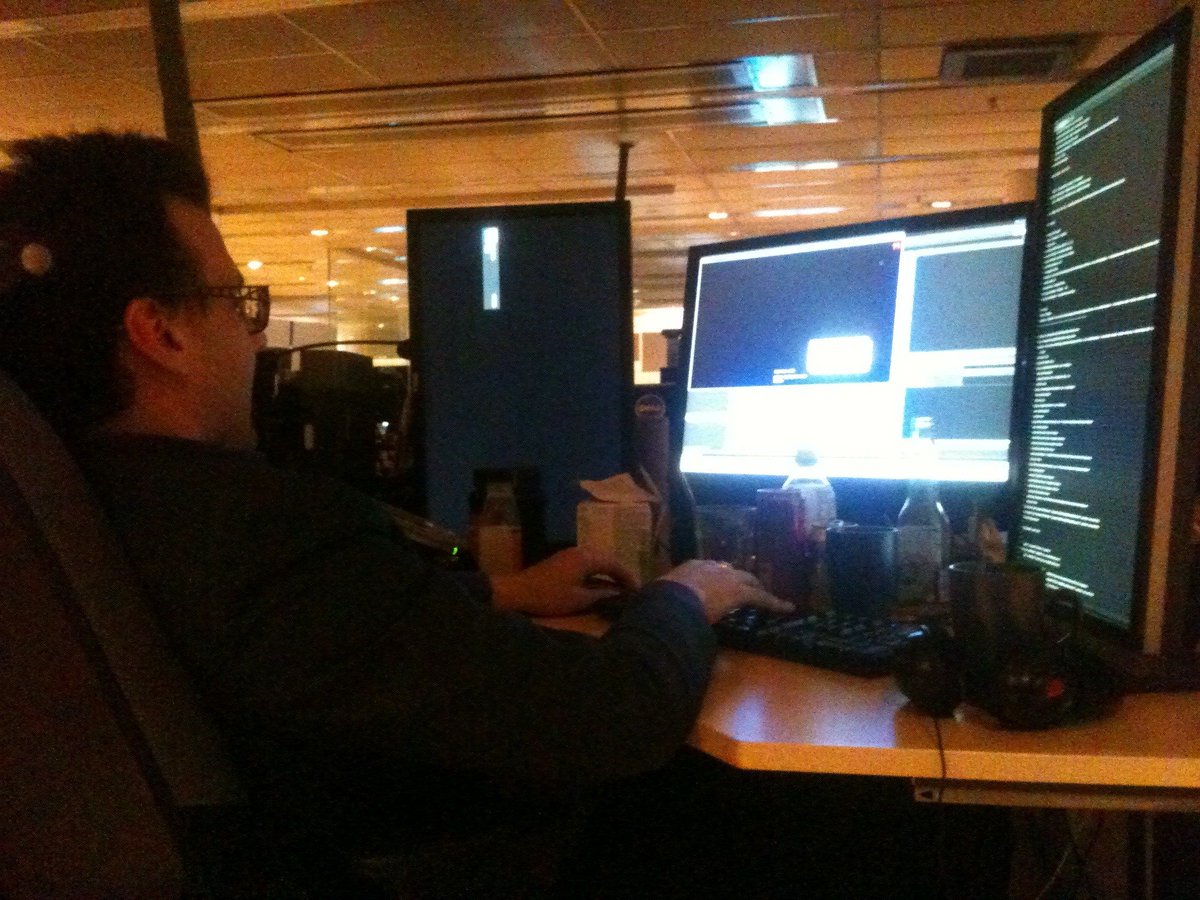 On this day, 11 years ago, me and the fantastic Dan Nilsson did some late night deploy screen tweaks and polish for Battlefield 4.
Not much beat "sitting in the back seat", eating candy, observe a UI programmer polish HUD details and give feedback.

Good times, Dan. Good times.