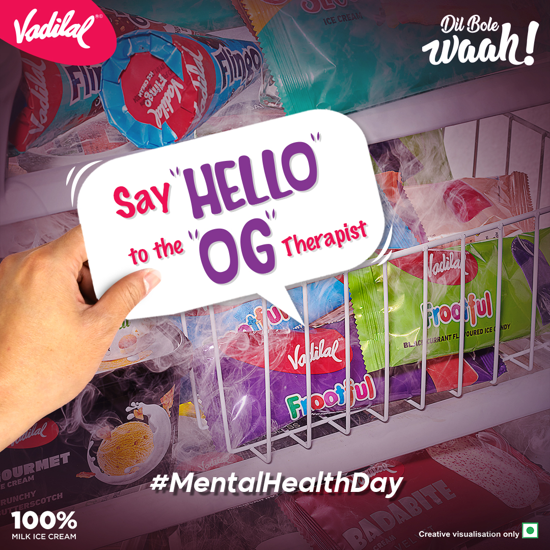 icecreamvadilal's tweet photo. Fridge open, ice cream in hand, your emotional support awaits! 🍦💖 #MentalHealthDay
#DilBoleWaahWaahWaah #WaahVadilal #Needicecream #Icecreamtime #Dessert #Vadilalicecream https://t.co/Yl2f5DoyUQ