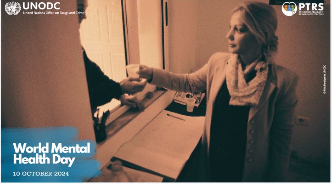 Aleemousman's tweet image. October 10th-World Mental Health Day.
It is time to prioritize mental health of young people anywhere in the world. We need to strengthen effective #mentalhealth policies across board.
That includes prioritizing young people and professionals with #druguse. #MentalHealth health