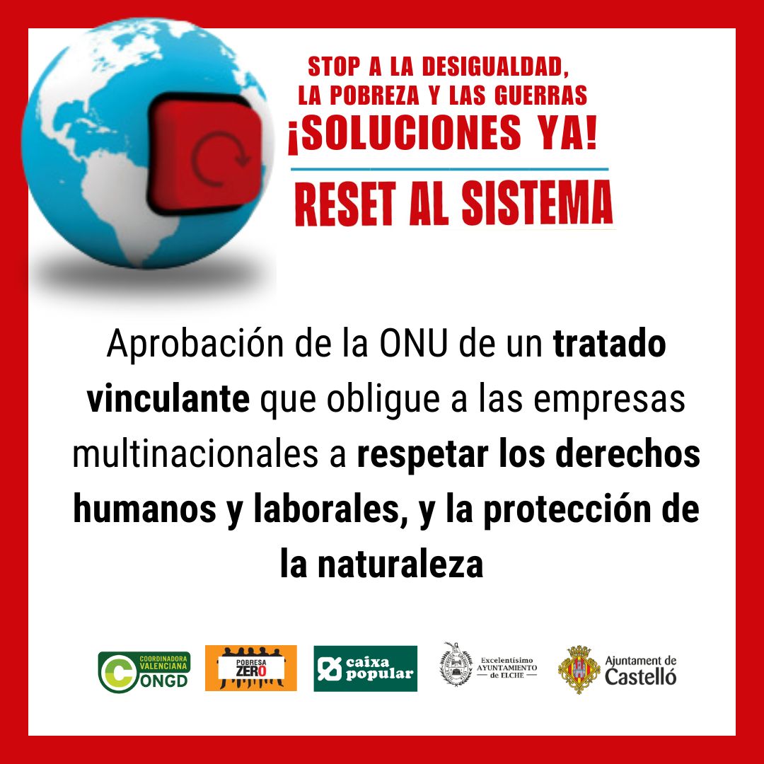 Es momento de pasar a la acción. ¡A problemas globales, soluciones reales! 💪🌍👇
#Resetalsistema #PobresaZero