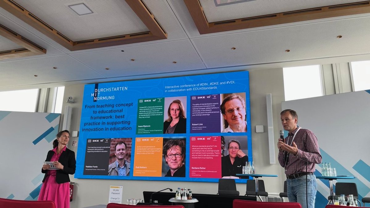 On September 26, 2024, Edu4Standards.eu members conducted a panel discussion "from teaching concept to educational framework: best practice in supporting innovation in education". The workshop focused on key objectives to transform standardisation education in Europe over