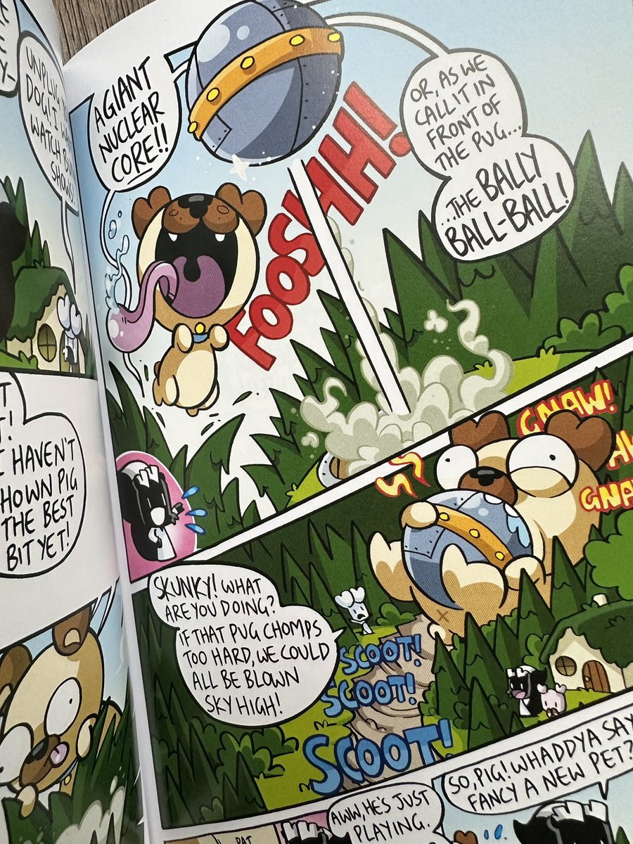 🥳Bunny Vs Monkey: THE GREAT BIG GLITCH is out TODAY!
🫠 Book ten in the BESTSELLING COMIC SERIES, this one’s a mind-bending, reality-warping, fart-filled EPIC! 🔥Perfect for kids of all ages, available EVERYWHERE!
💖Wanna win a signed copy? RT this tweet and I’ll pick at random!