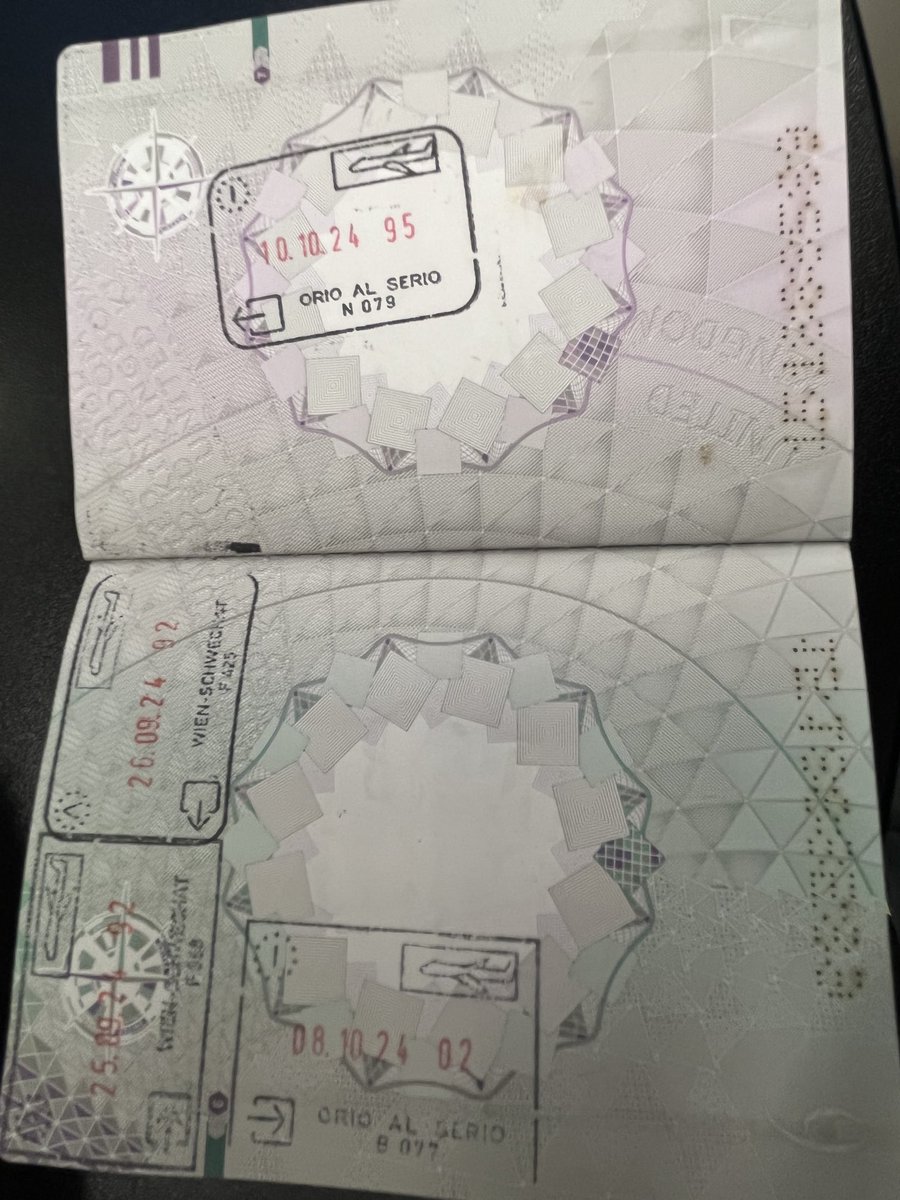 Latin and Germanic cultures explained in a single picture - and why I need extra pages in my passport! Viva Italia!