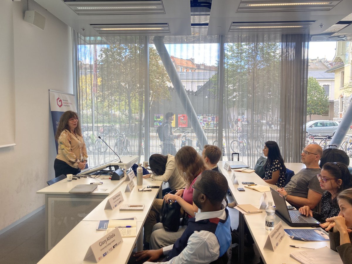 Geneva Science-Policy Interface tweet media