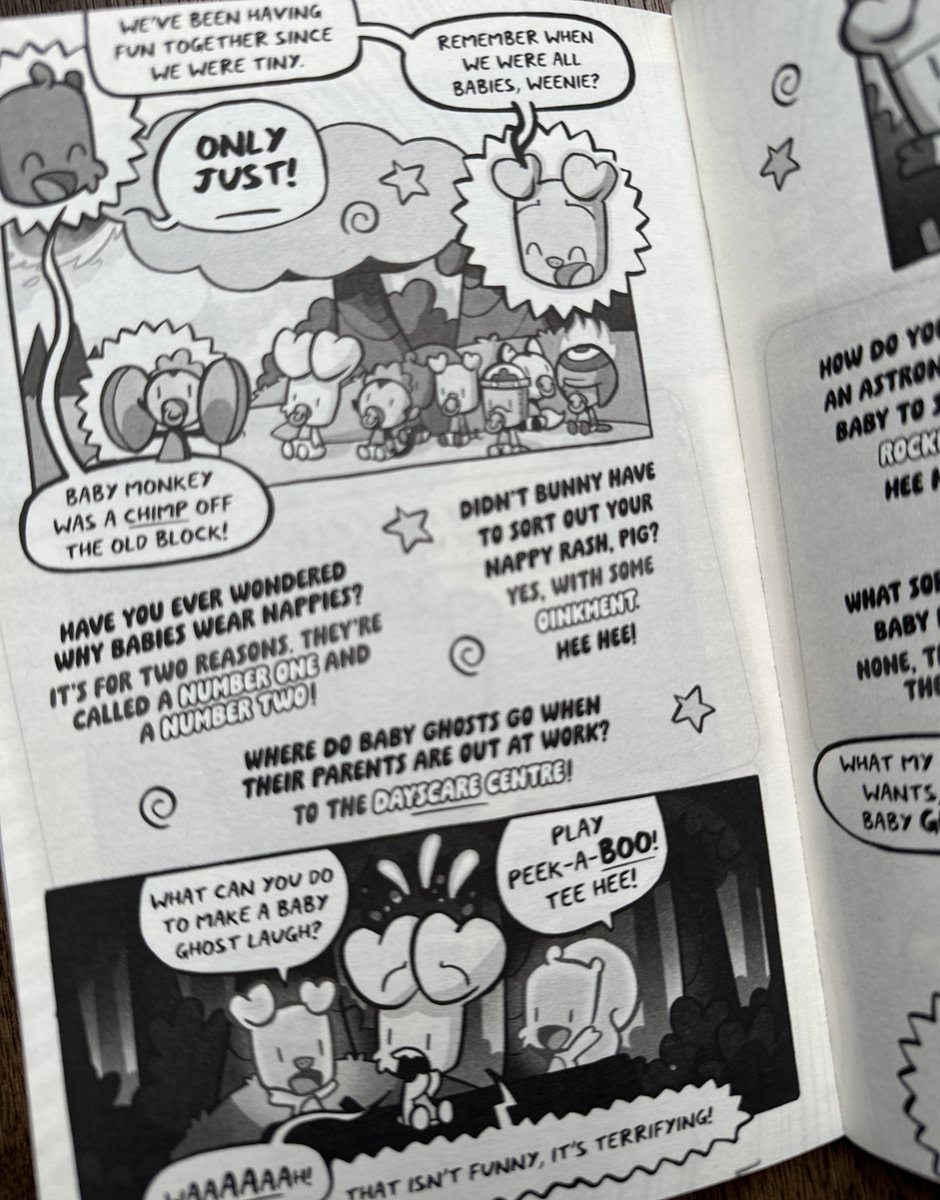🔥 Also out today, BUNNY VS MONKEY : THE GIGANTIC JOKE FIGHT! It’s a joke book AND a comic, a hilarious adventure to tell the FUNNIEST JOKES!
😂 Available to buy EVERYWHERE!
💖 Want to win a signed copy? Just RT this tweet and I’ll pick some winners at random 🙏