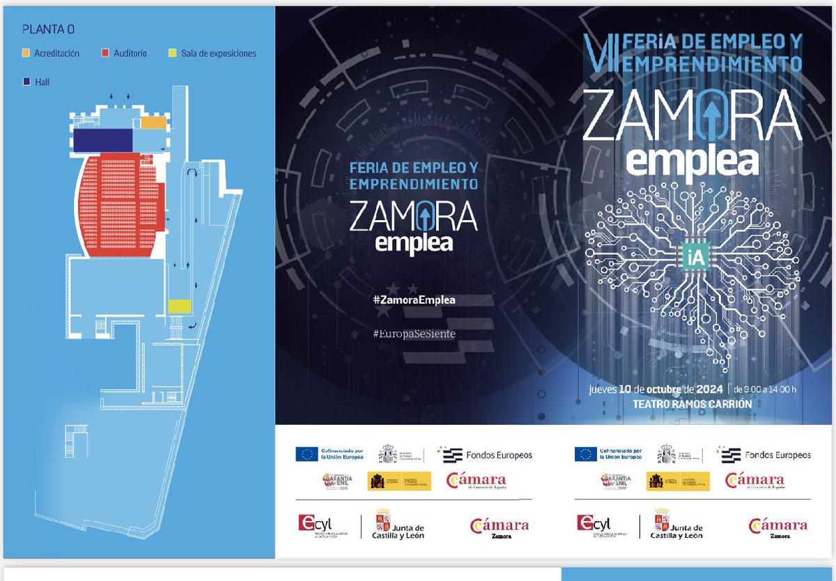 #ZamoraEmplea2024 Hoy en Zamora, el alumnado del <a href="/ies_allende/">IES GONZÁLEZ ALLENDE</a> trabaja Aprendizajes Competenciales, mediante técnicas de búsqueda de empleo, diseño de CV, valiéndose de la Inteligencia artificial y en contacto con el tejido productivo Castilla Y Leòn