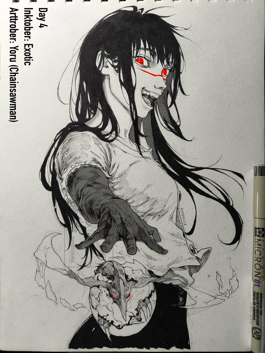 #inktober2024 #arttrober2024 Day 4