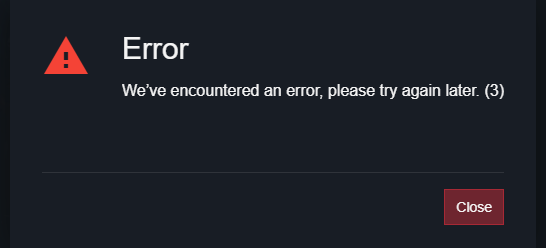 kipperman22's tweet photo. @BungieHelp is there any news on clan creation being down at the moment? I'm trying to create one and I keep getting this error, hopefully this is fixed soon https://t.co/FB7D4zQ3V3
