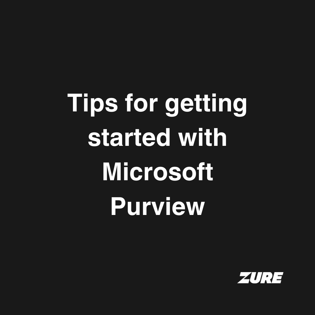 Want to keep your organization’s data secure, compliant and well-governed? 💡Check out our new article about Microsoft Purview: zure.com/blog/microsoft… 

#DataGovernance #MicrosoftPurview #DataSecurity #CloudSecurity