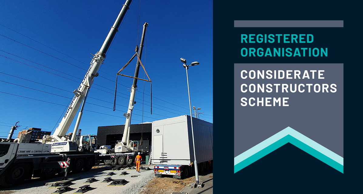 ✅ Mavin Powercube is registered with the Considerate Constructors Scheme, which provides guidance and resources for raising standards and building trust across communities impacted by construction activity. 

#ConsiderateContructorsScheme #MavinLife <a href="/CCScheme/">Considerate Constructors Scheme</a>